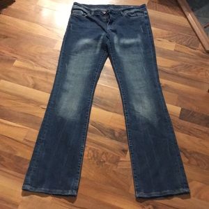 Blue Blank NYC Size 29 Distressed Boot Cut Jeans